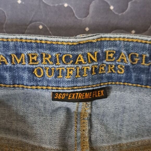American Eagle Outfitters 360 extreme stretch slim jeans size 26 - Picture 3 of 5